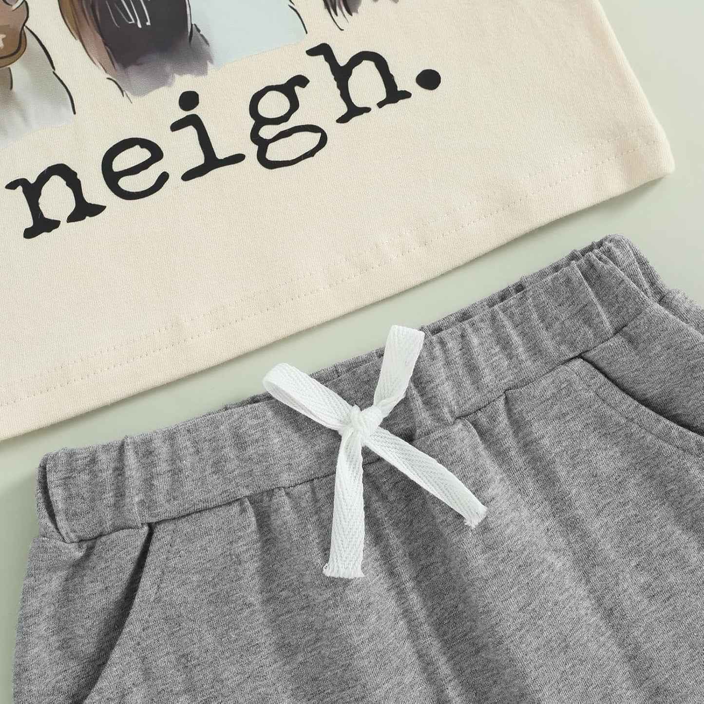 fhutpw Baby Toddler Boy Clothes Summer Outfits 6 12 18 24 Months Patchwork Short Sleeve T Shirt & Shorts Sets with Pockets