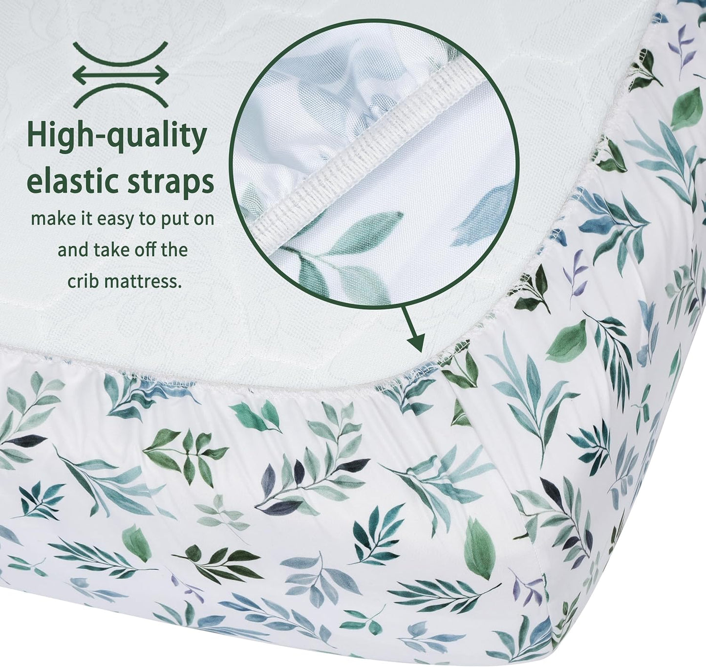 Pack and Play Sheets Fitted, 2 Pack Pack n Play Sheets for Graco Pack n Play Mattress, Unisex