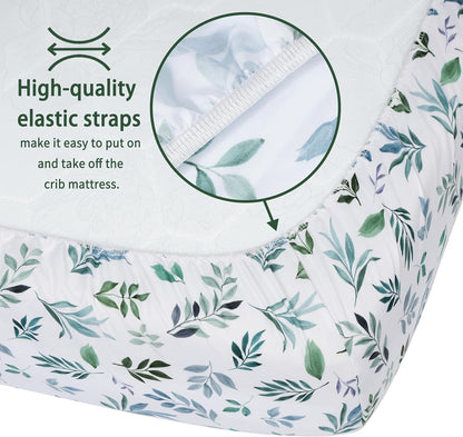 Pack and Play Sheets Fitted, 2 Pack Pack n Play Sheets for Graco Pack n Play Mattress, Unisex