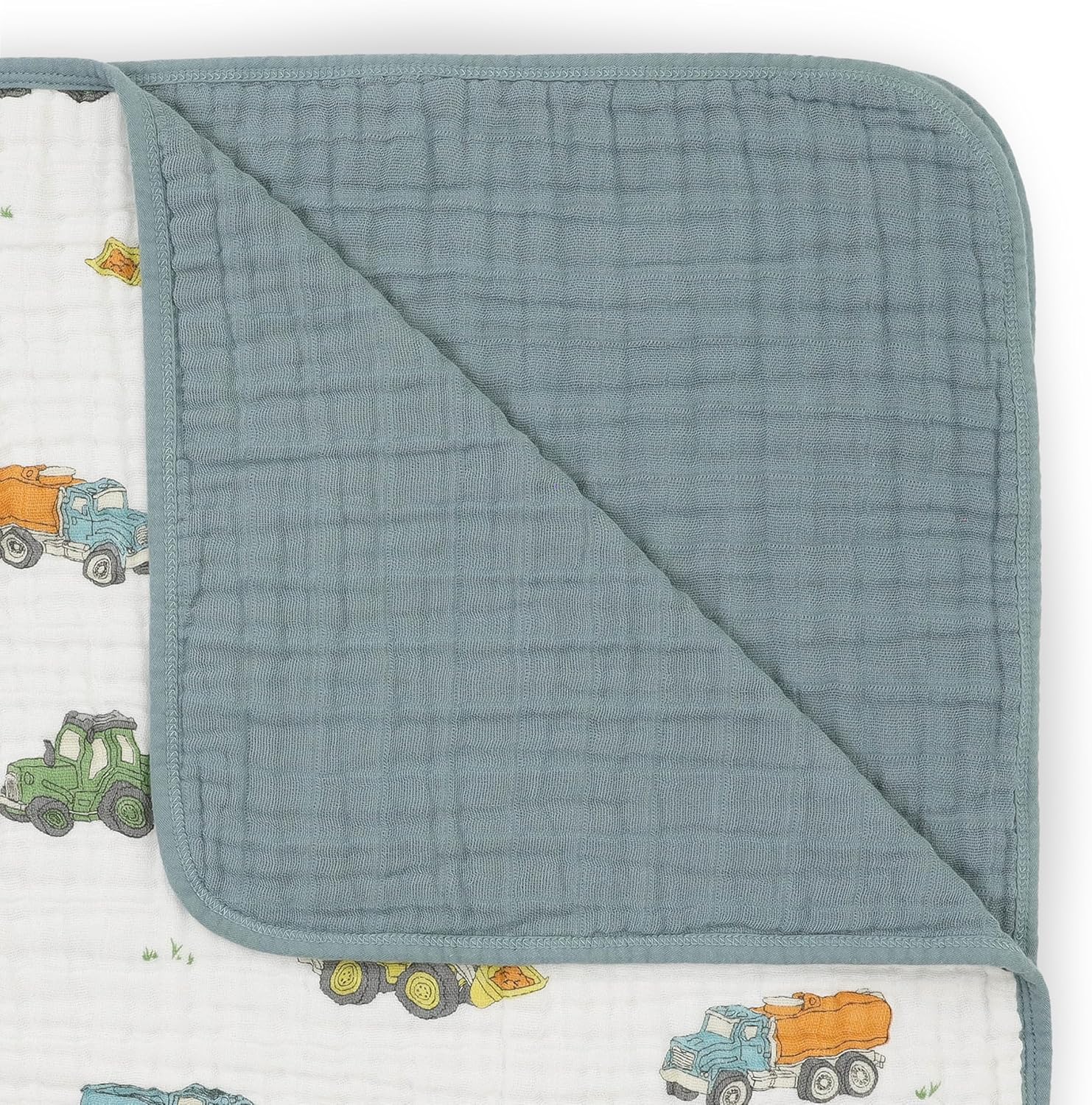 Little Unicorn Original Premium Cotton Quilt | Multi-Layered & Extra-Soft Muslin Fabric |for Babies