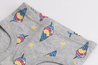 Boboking Soft Cotton Underwear Toddler Girls'Briefs Soft Undies
