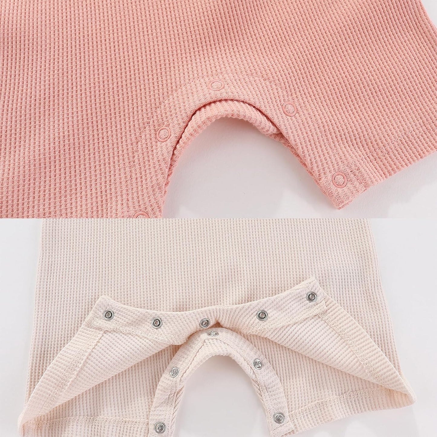 Baby Bodysuits Solid Romper One-Piece Newborn Clothes 2 Pack Baby Shower Gifts