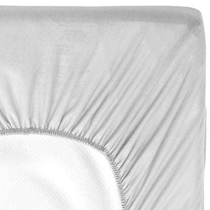 TILLYOU Changing Pad Cover Set in Soft Jersey Material - Fits 32"/34''x16 Contoured Pad for Babies, Lt Green & Lt Gray