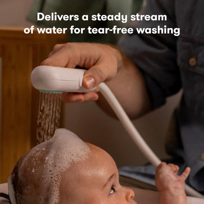 Frida Baby Control The Flow Bathtub Sprayer Attachment for Baby Bathtub, Shower Head with Scalp