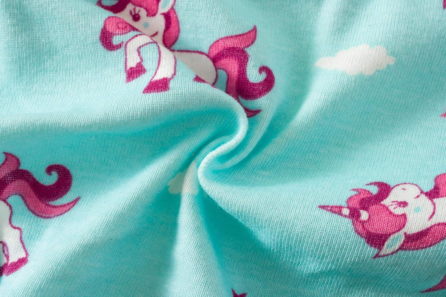 Hahan Girls Soft Panties Toddler Girls Cotton Underwear Kids Briefs