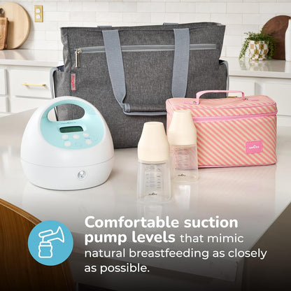 Spectra - S1 Plus Electric Breast Milk Pump with Tote Bag, Breast Milk Bottles and Cooler for Baby