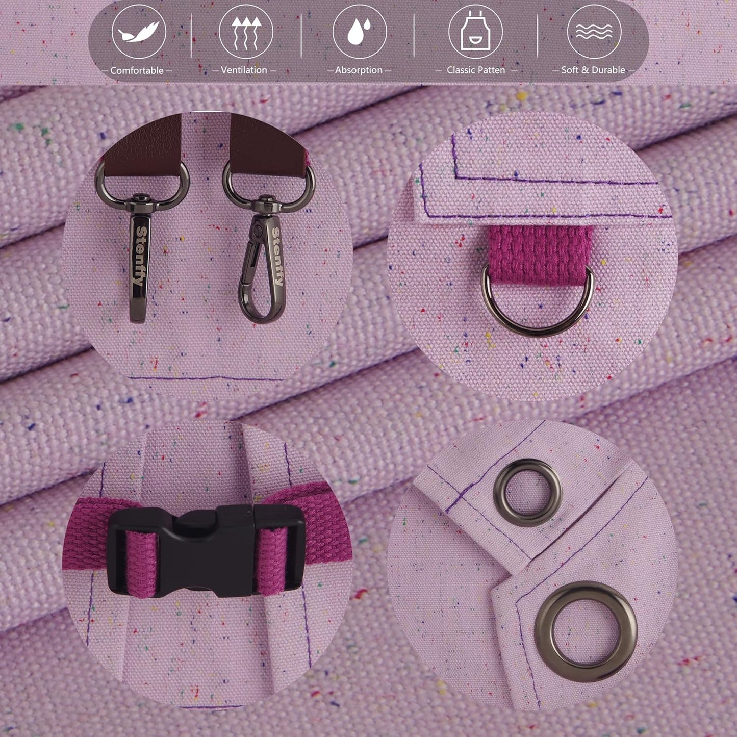 Kids Art Aprons for Painting, Gardening, Cooking, Multiple Pockets, Kids Smock for Boys & Girls, Waterproof (Age6-12)