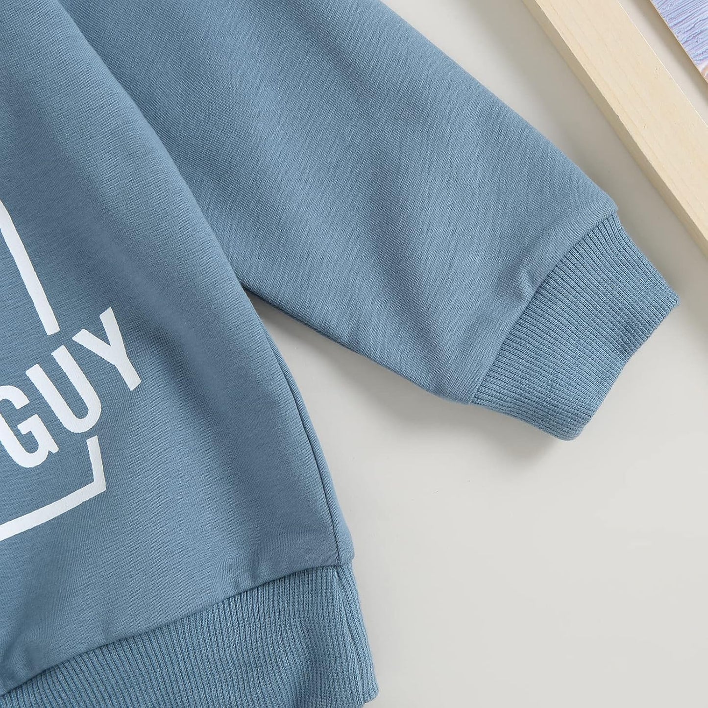 Baby Boy Clothes Fall 6 12 18 24 Months Football Long Sleeve Pullover Tops & Pant Sets Toddler Winter Outfits