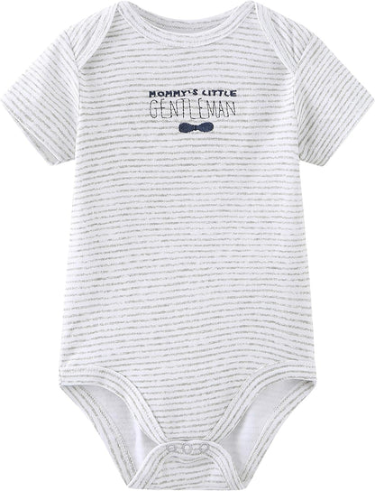 Baby Layette Set Baby Boys' 9-Piece Bodysuits Pants Set Toddler Girl Boy Unisex Baby Gift Sets