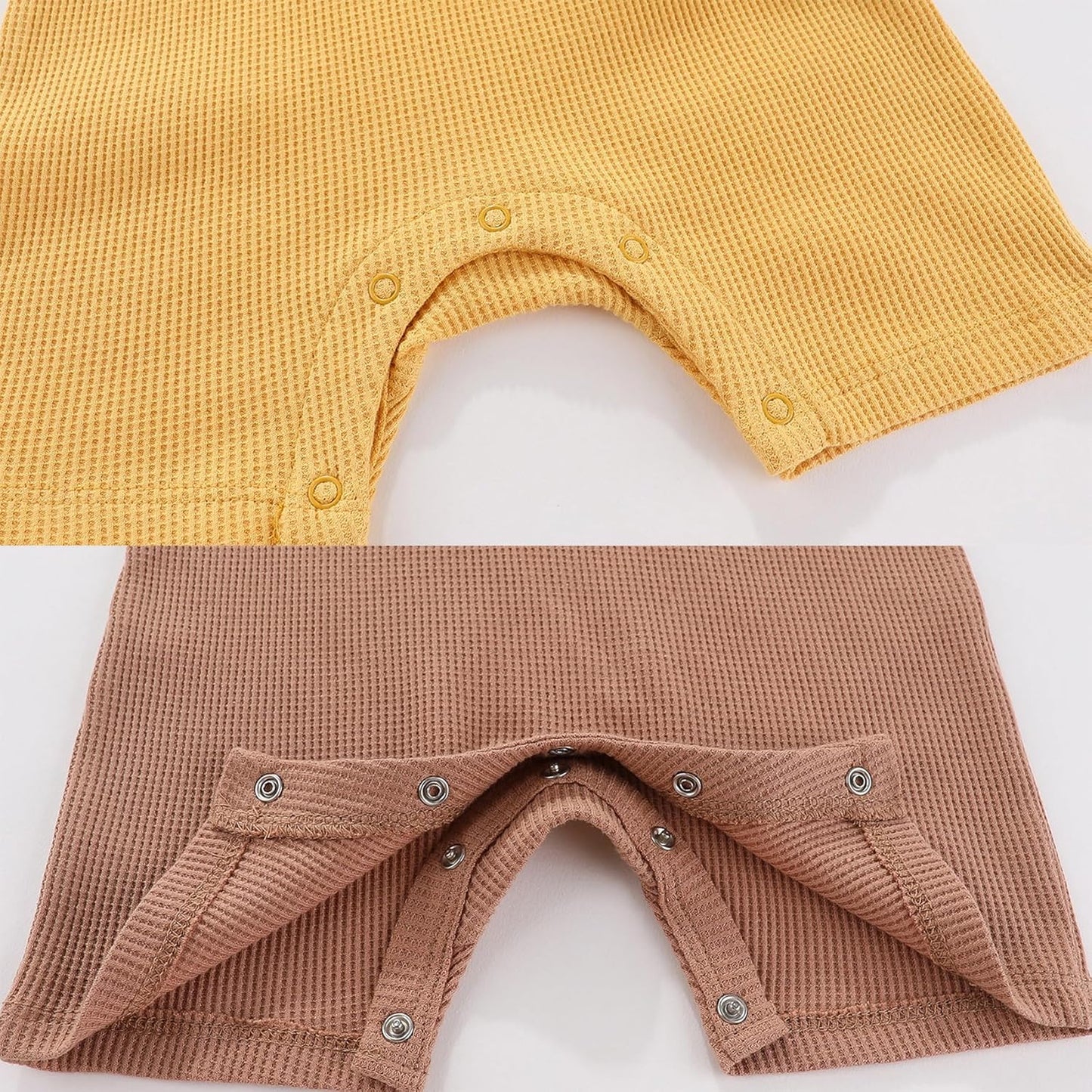 Baby Bodysuits Solid Romper One-Piece Newborn Clothes 2 Pack Baby Shower Gifts