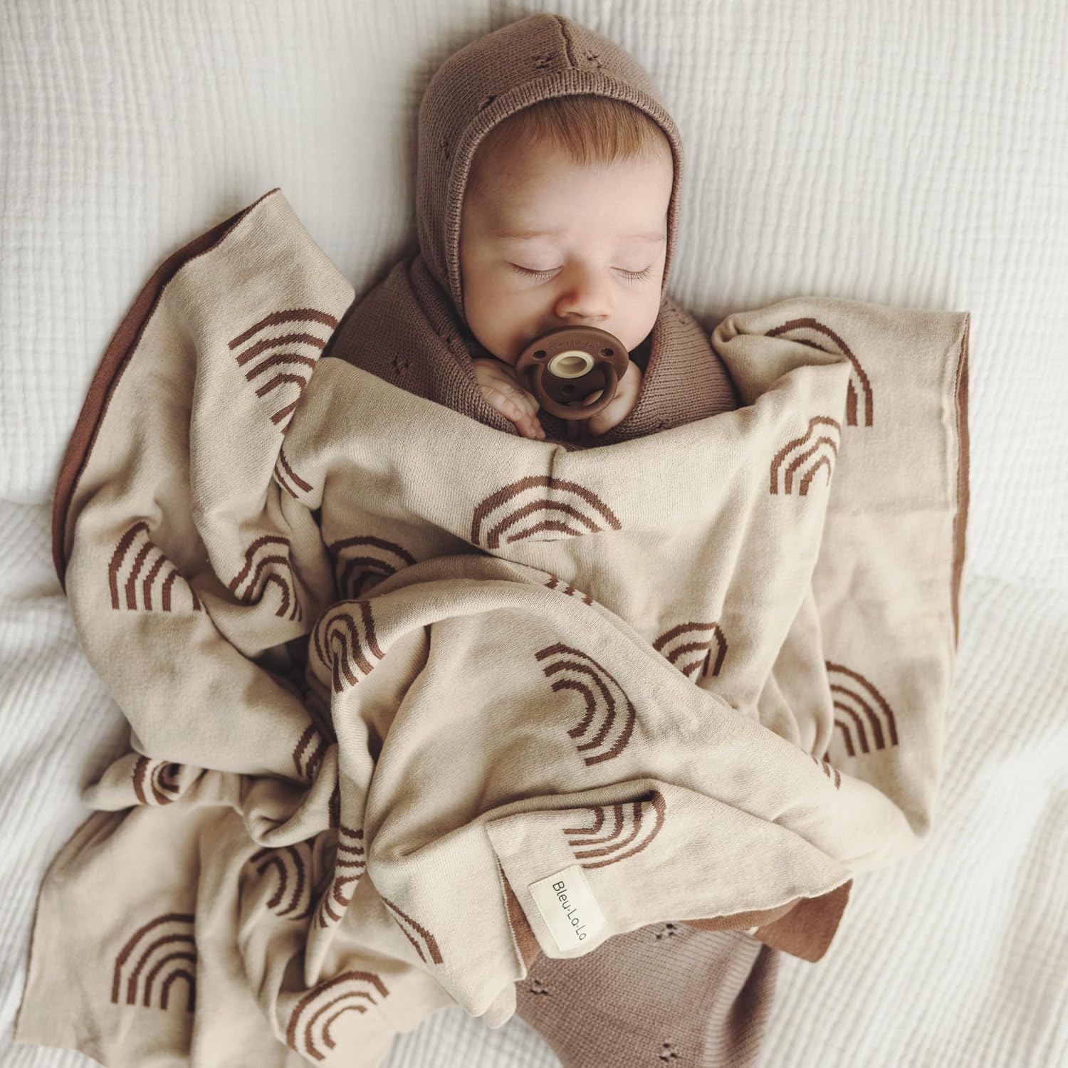 Baby Blanket for Girls and Boys - 100% Cotton Buttery Soft Cozy Receiving Swaddle Crib Stroller