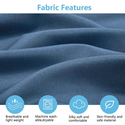 TILLYOU Baby Crib Sheets for Boys Girls, Super Soft Toddler Bed Sheets, 2 Pack Sheets for Standard