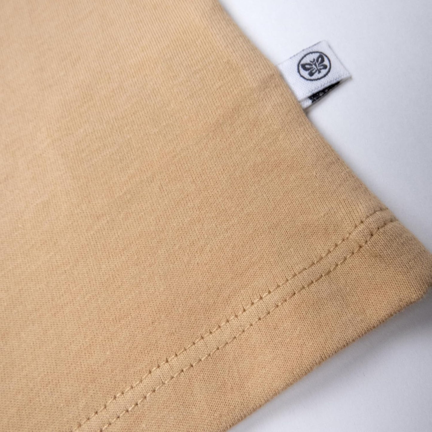 HonestBaby 5-Pack Short Sleeve T-Shirts 100% Organic Cotton Baby, Toddler, Little Kid, Boy, Girl, Unisex