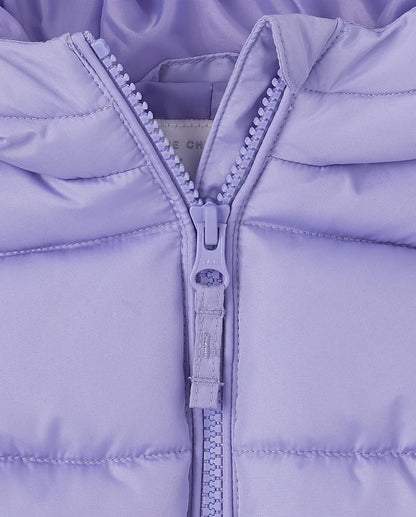The Children's Place Baby and Toddler Girls' Medium Weight Wind-Resistant, Water-Resistant Puffer Jacket