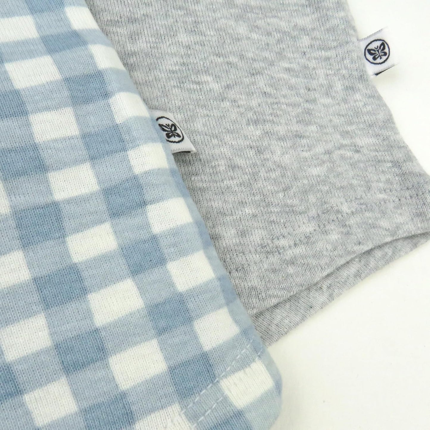 HonestBaby Short Sleeve and Tank Romper 100% Organic Cotton for Infant Baby and Toddler Boys