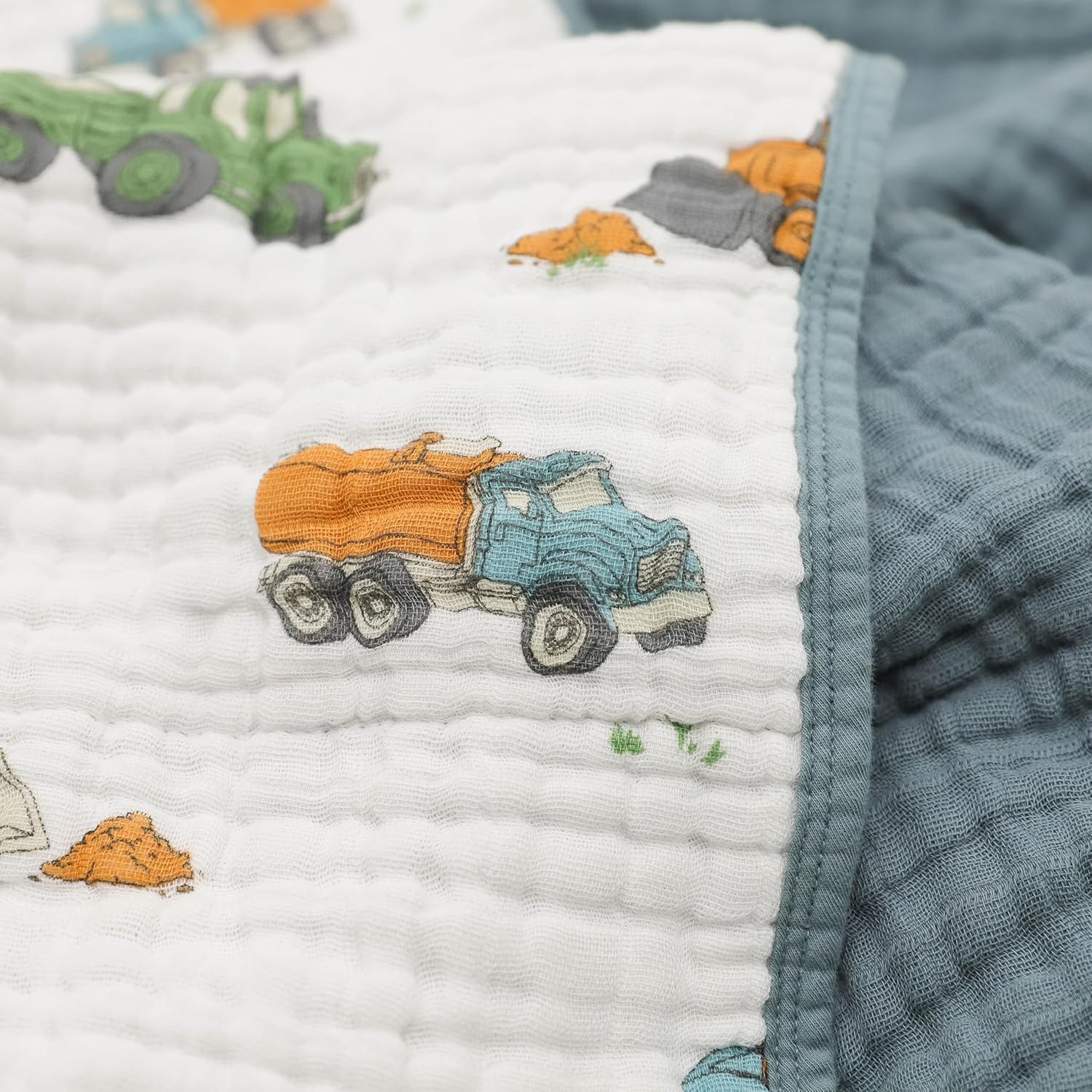 Little Unicorn Original Premium Cotton Quilt | Multi-Layered & Extra-Soft Muslin Fabric |for Babies