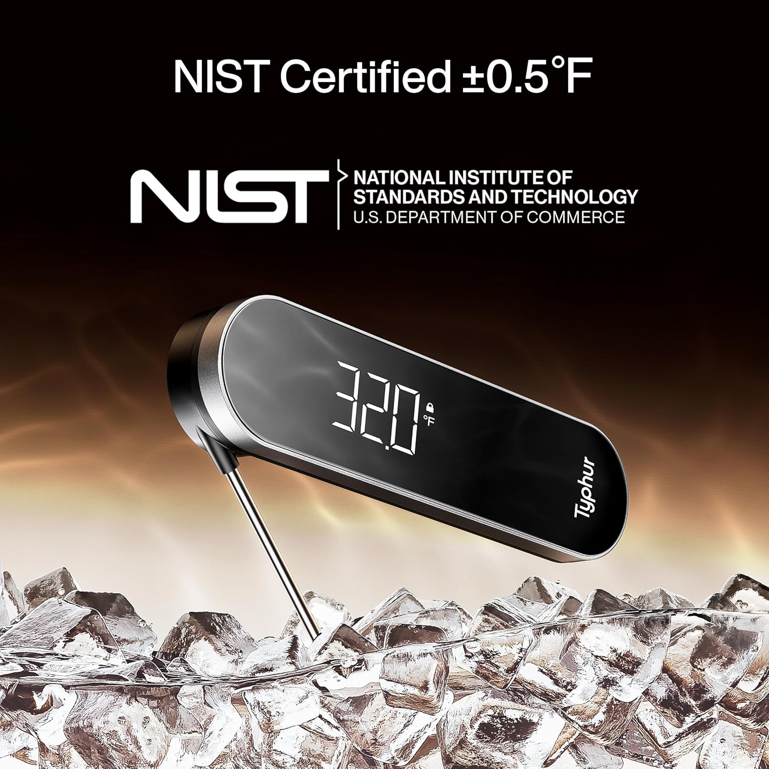 InstaProbe Core 0.5 Sec Instant Read Meat Thermometer Digital with Readable Display in Sunlight for