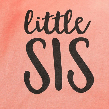 AMAWMW Newborn Baby Girl Little Sister Sleeper Gown Stripe Long Sleeve Nightgown Pajamas Gifts Stuff Essential Outfit