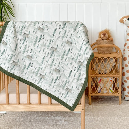 Personalized Baby Blanket with Name – Handmade 100% Organic Cotton Newborn Gift | Custom Knit