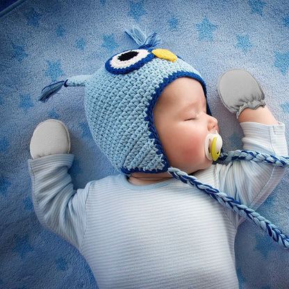 Syhood 6 Pairs Newborn Baby Mittens Cotton No Scratch Infant Gloves Mitten for Baby 0-6 Months Boys Girls