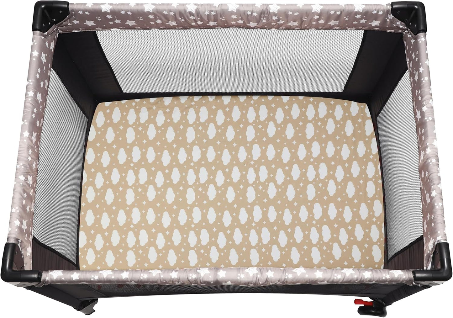 Pack and Play Sheets Fitted, 2 Pack Pack n Play Sheets for Graco Pack n Play Mattress, Unisex