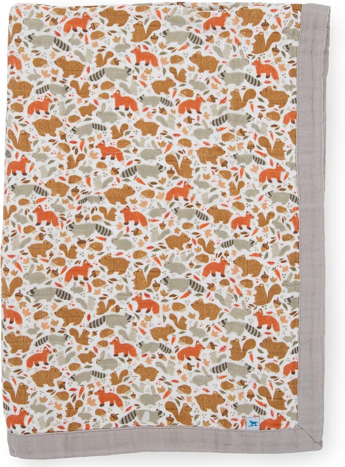 Little Unicorn Newborn Receiving Quilt | Ultra- Soft, Multi-Layered Muslin Fabric | Gift for