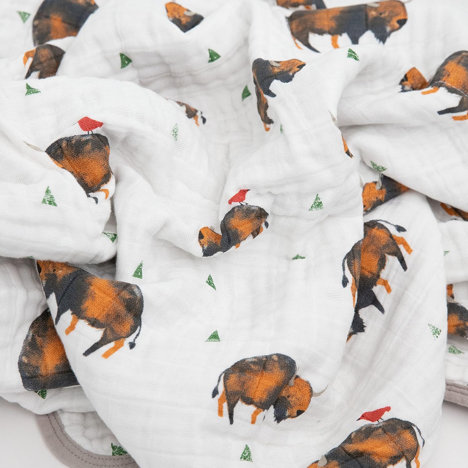 Little Unicorn Original Premium Cotton Quilt | Multi-Layered & Extra-Soft Muslin Fabric |for Babies