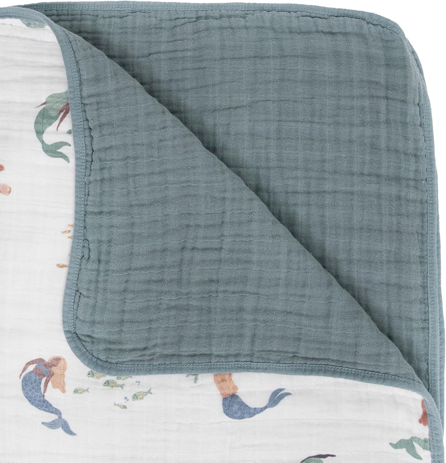 Little Unicorn Original Premium Cotton Quilt | Multi-Layered & Extra-Soft Muslin Fabric |for Babies