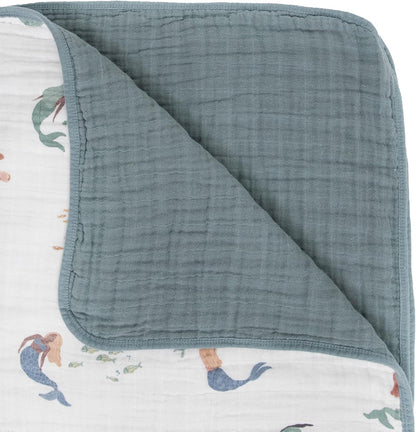 Little Unicorn Original Premium Cotton Quilt | Multi-Layered & Extra-Soft Muslin Fabric |for Babies