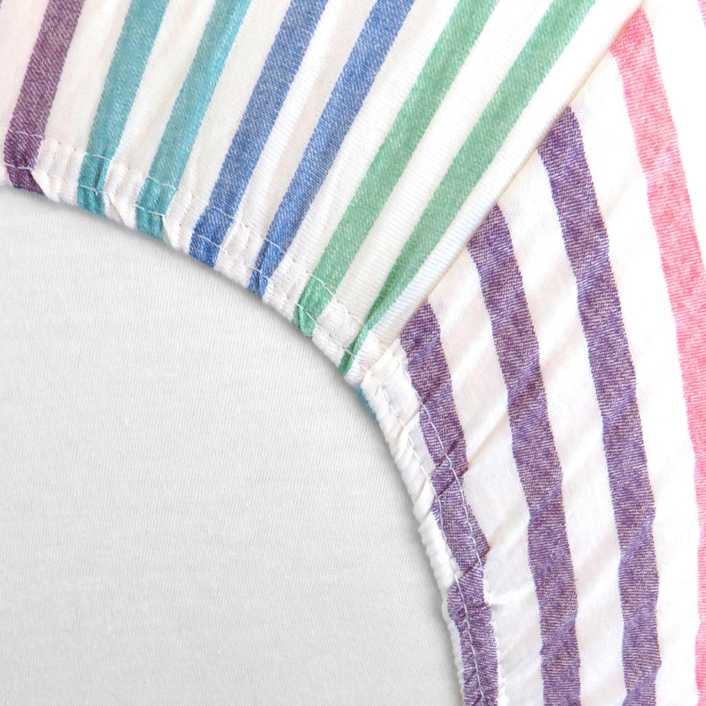 HonestBaby unisex-baby Fitted Crib Sheets Set Standard Mattress, 100% Organic Cotton Baby Boys