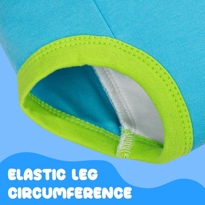 BIG ELEPHANT Toddler Training Pants, Soft Cotton Absorbent Training Underwear for Baby Boys & Girls
