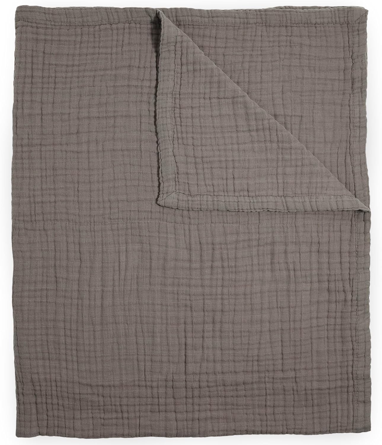 Little Unicorn Premium Quilted Throw | Super Soft, Multi-Layered Muslin XL Blanket| Great for Kids