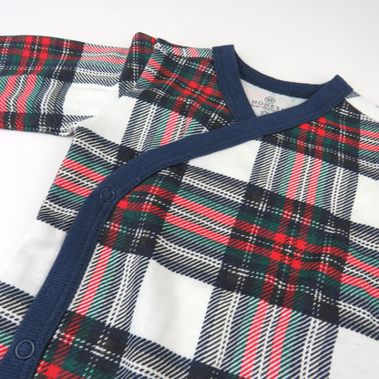 HonestBaby unisex-baby 3-pack Long Sleeve Side-snap Kimono Bodysuits Organic Cotton for Infant Baby Boys, Girls, Unisex
