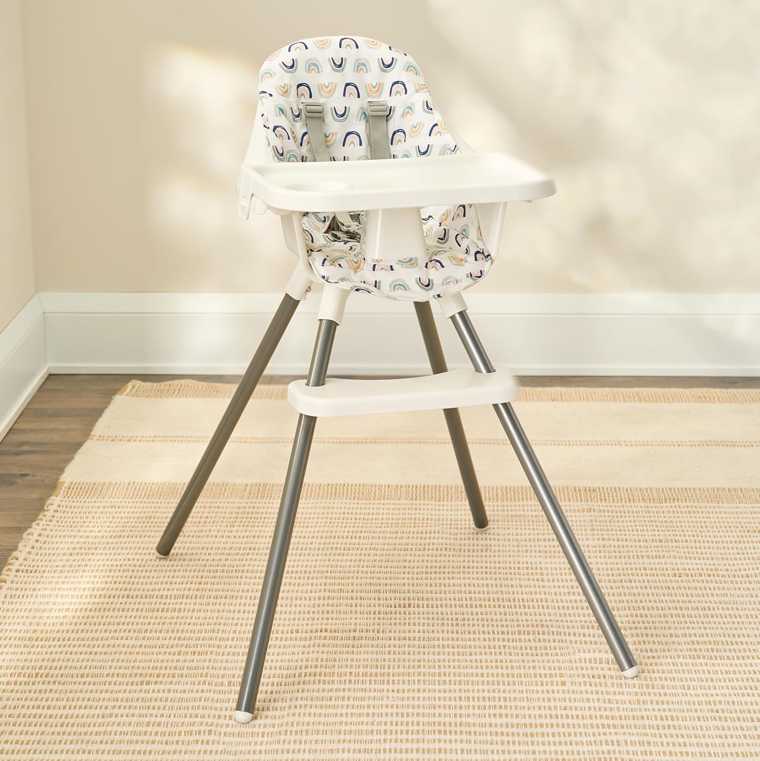 Regalo High Chair with Jelly Bean Seat Pad for Babies and Toddlers, Award Winning Brand, Removable
