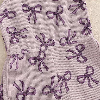 WZTYYDS Toddler Baby Girl Summer Clothes Floral Romper Tie-Up Strap Halter Jumpsuit Infant Summer Sling Playsuit 6M-3T