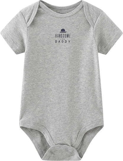 Baby Layette Set Baby Boys' 9-Piece Bodysuits Pants Set Toddler Girl Boy Unisex Baby Gift Sets