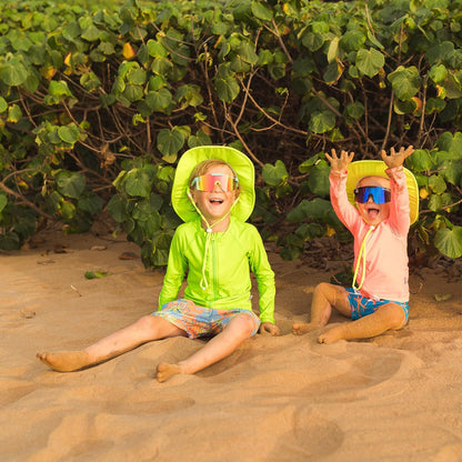 SwimZip Wide Brim Sun Hat | UPF 50+ Protection for Baby, Toddler, and Kids