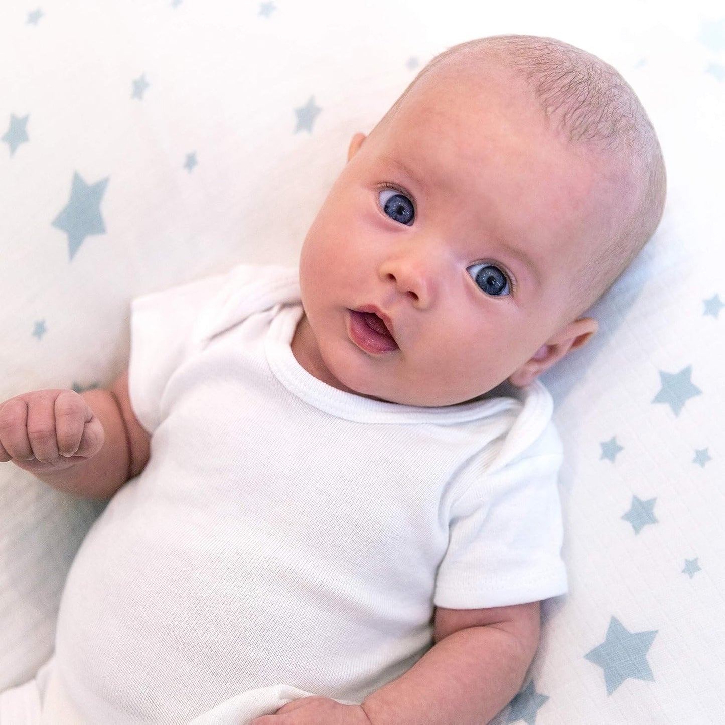 Newton Baby Mini Crib Fitted Sheets (2-Pack) | Organic Muslin Cotton, Breathable & Soft Baby