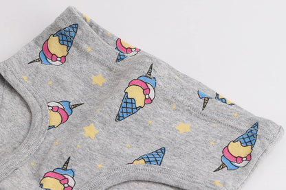 Boboking Soft Cotton Underwear Toddler Girls'Briefs Soft Undies