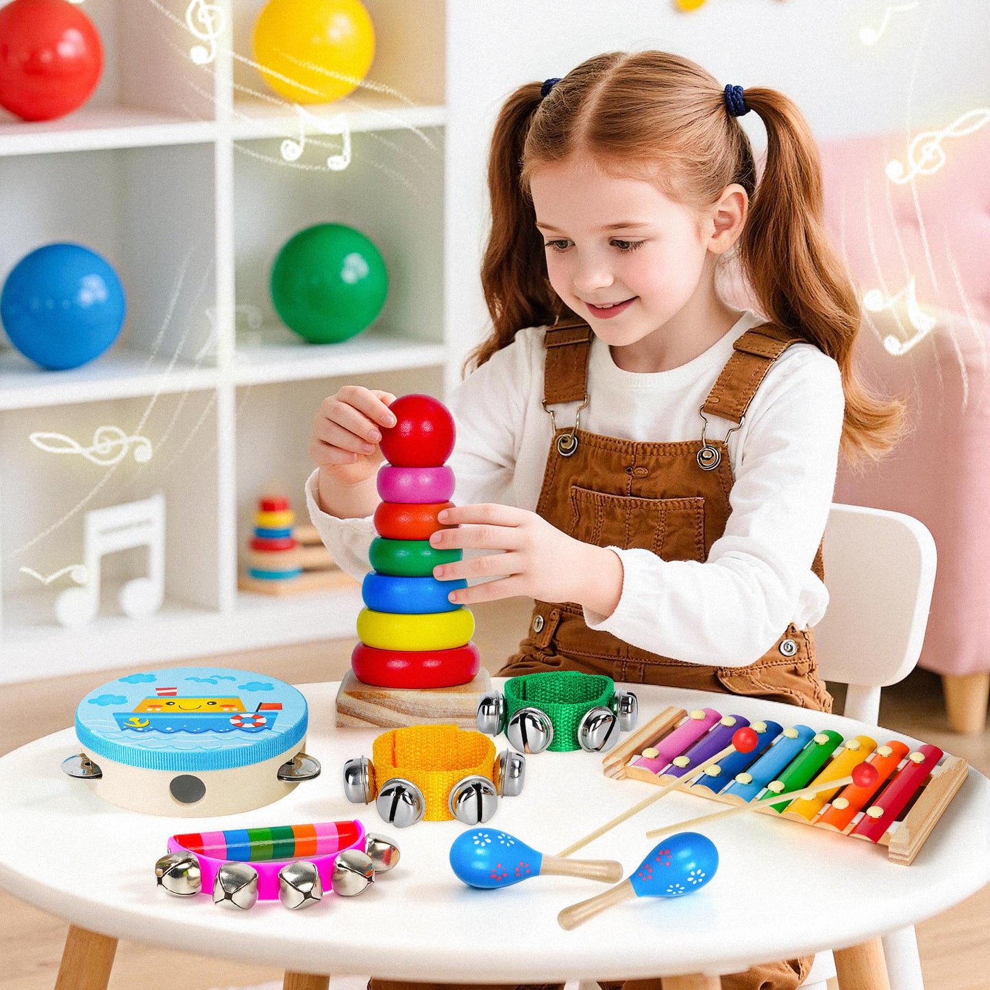 Childom Kids Musical Instruments for Toddlers,Baby Musical Toys for Toddlers,Preschool Educational