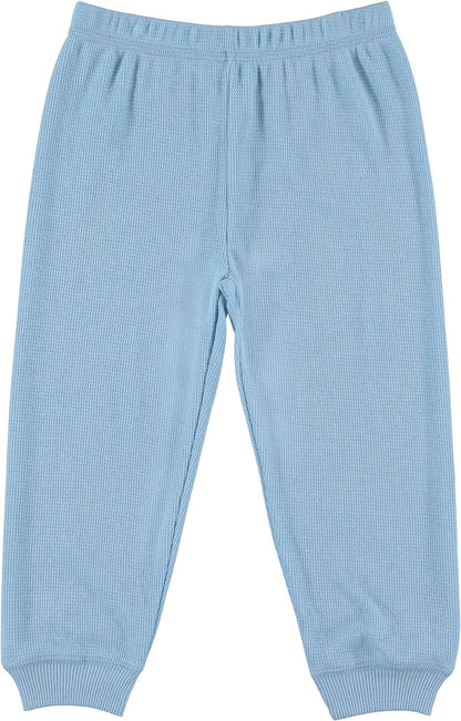 Cudlie 5-Pack Baby/Toddler Boys Jogger Pants - Lightweight Tapered Sweatpants - Lounge Jogger for Boys