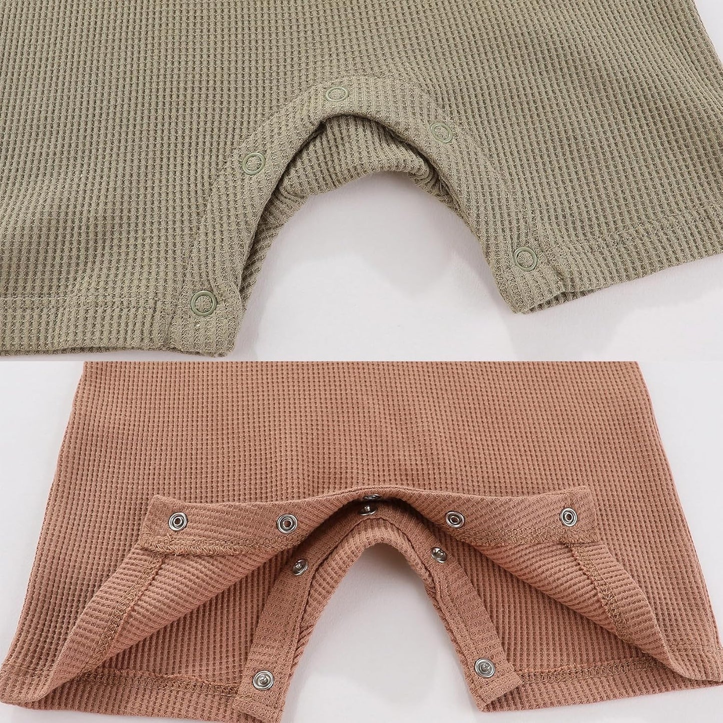 Baby Bodysuits Solid Romper One-Piece Newborn Clothes 2 Pack Baby Shower Gifts