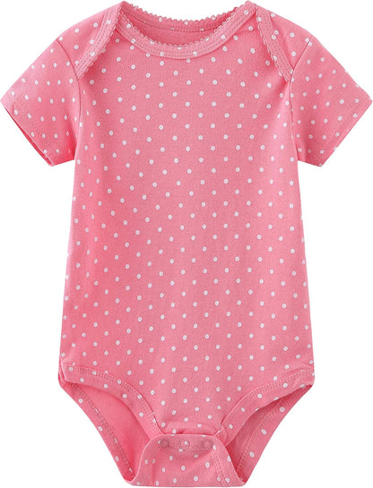 Baby Layette Set Baby Boys' 9-Piece Bodysuits Pants Set Toddler Girl Boy Unisex Baby Gift Sets