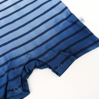 HonestBaby Short Sleeve and Tank Romper 100% Organic Cotton for Infant Baby and Toddler Boys
