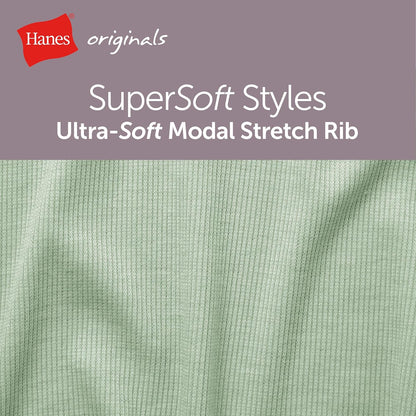 Hanes Ultimate Girls' Supersoft Bikini Briefs & Hipsters