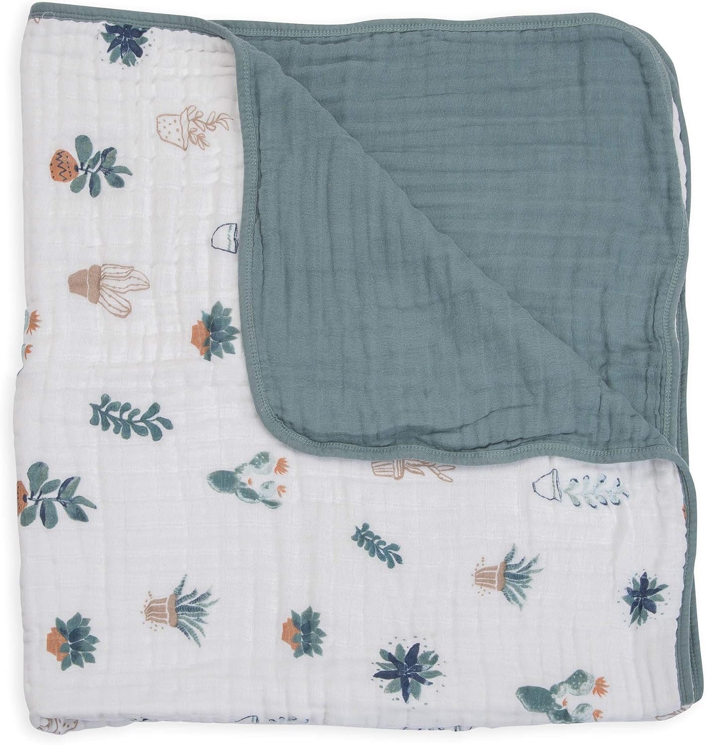 Little Unicorn Original Premium Cotton Quilt | Multi-Layered & Extra-Soft Muslin Fabric |for Babies