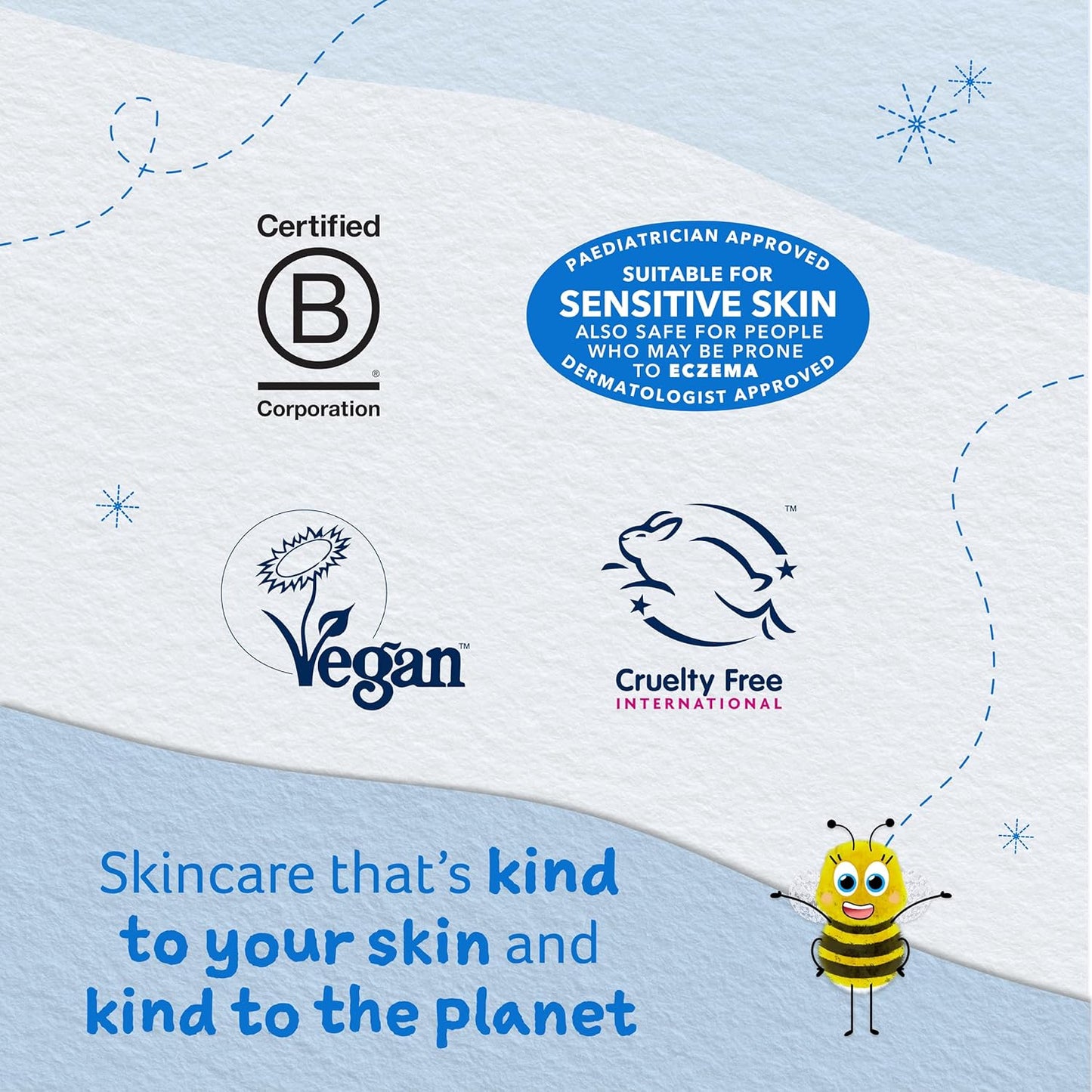 Childs Farm, Kids Hair & Body Wash for Dry, Sensitive Skin, Blackberry & Organic Apple, Gently