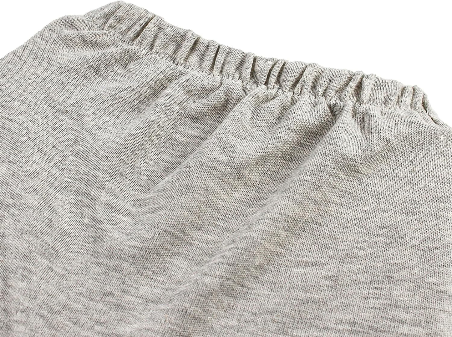 Hakochia Baby Pants for Boys & Girls: 100% Cotton, Soft, Comfy, Ample Diaper Room 0-36 Months