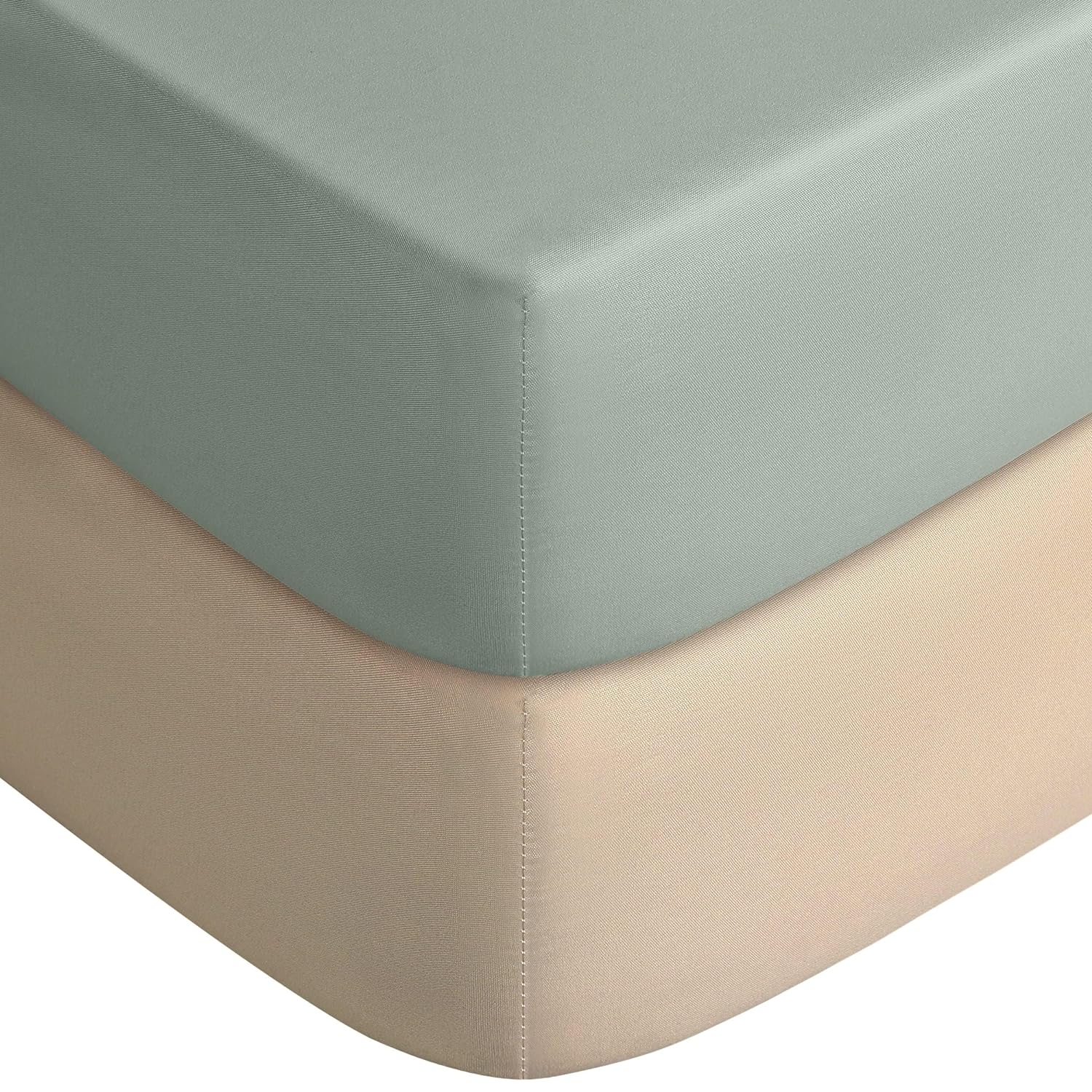 Yoofoss Baby Crib Sheets for Boys Girls, Fitted Crib Sheet 2 Pack for Standard Crib and Toddler