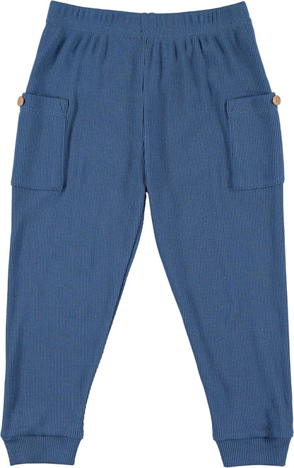 Cudlie 5-Pack Baby/Toddler Boys Jogger Pants - Lightweight Tapered Sweatpants - Lounge Jogger for Boys